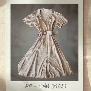 LC Lauren Conrad Tan Dress